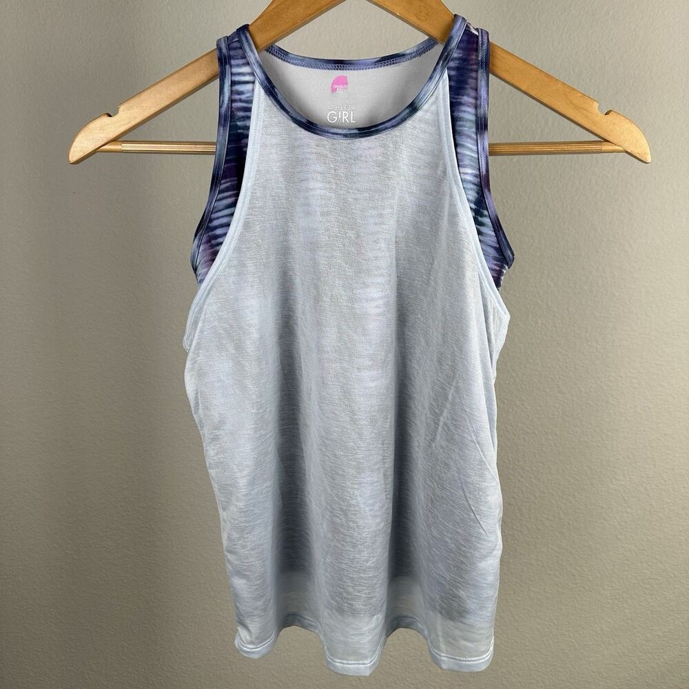 Athleta Girl Tank Top Girls Size Medium 8-10 Perfect Pair Tank Layered Camisole